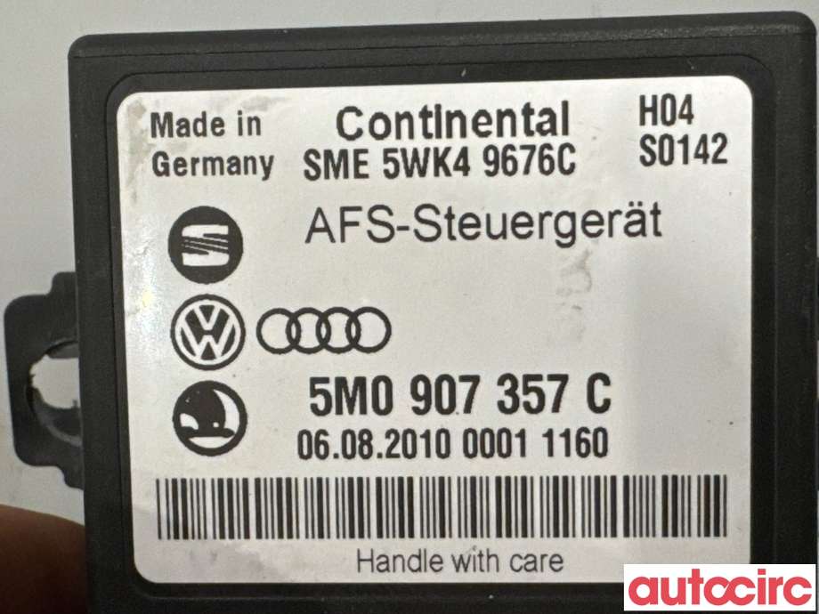 Styreenhet diverse til VW Golf VI 2008-2012  (VOLKSWAGEN|5M0907357C|SME5WK49676C)
