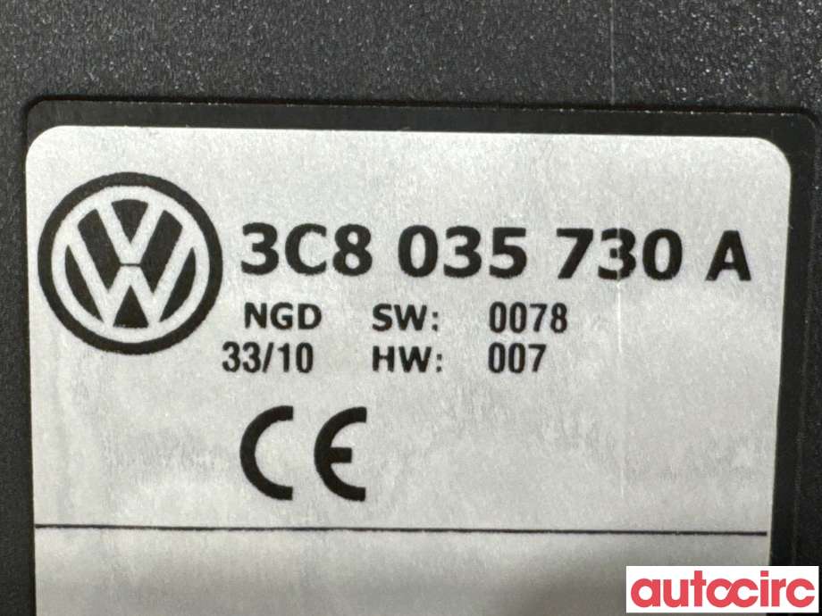 Styreenhet bluetooth til VW Golf VI 2008-2012  (VOLKSWAGEN|3C8035730A||3C8035730B)
