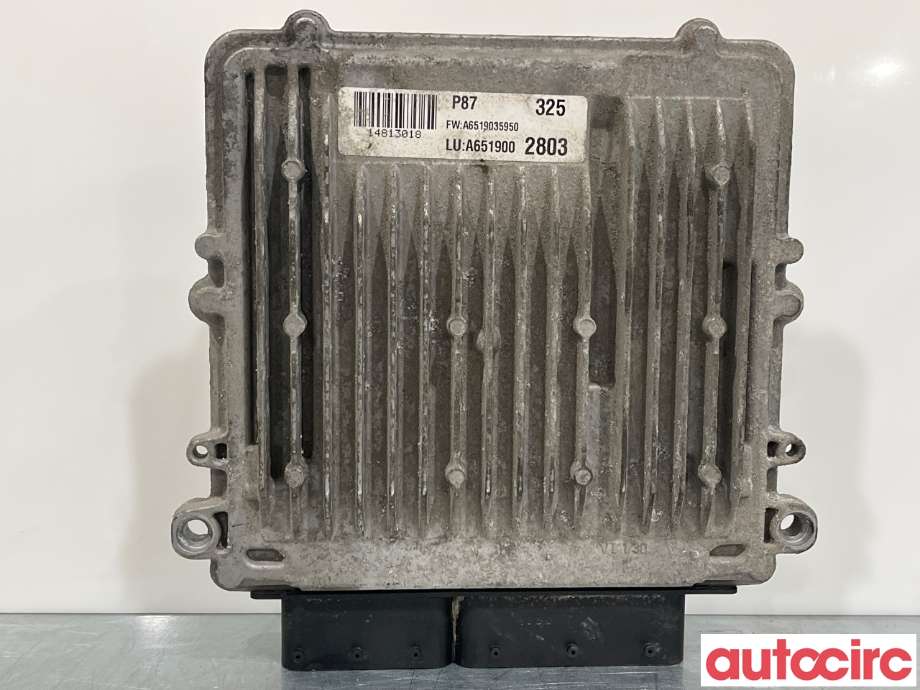 Styreenhet motor til Mercedes Vito 2014-->> (W447) (W447) (MERCEDES|A6519002803|0281031244)