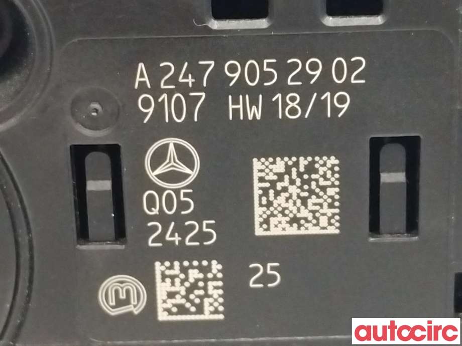 Bryter lys til Mercedes EQB 2022-->>  (MERCEDES|A2479052902)
