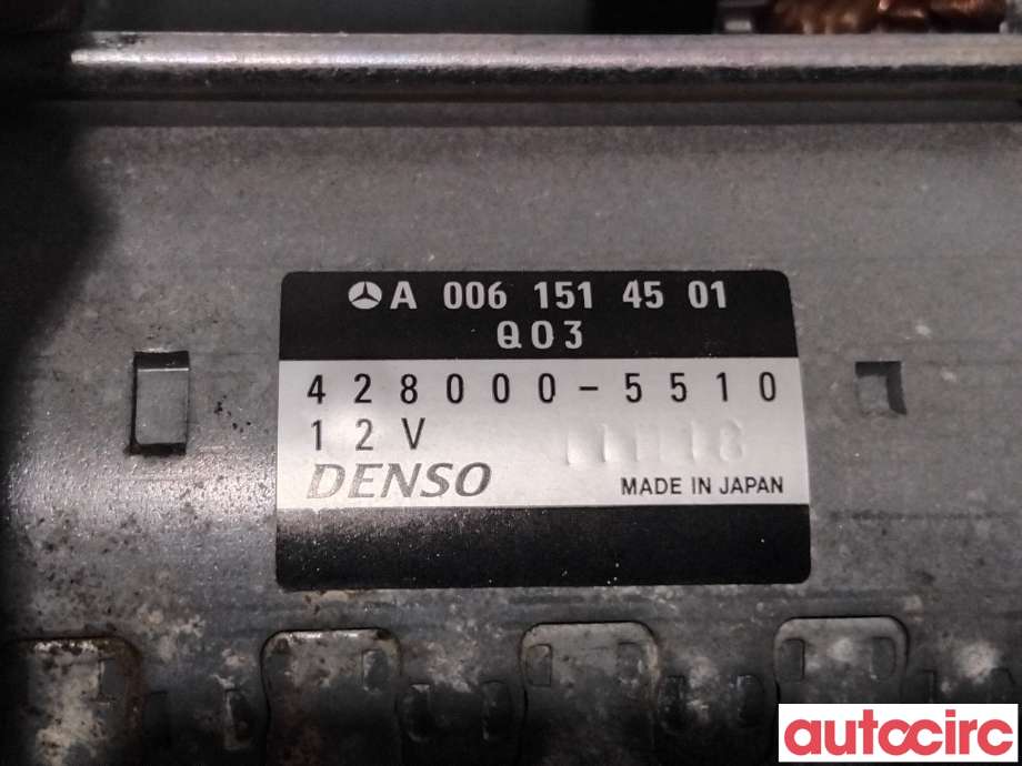 Starter diesel til Mercedes C-Klasse 2011-2014 (Fase 2) (W204) (W204) (MERCEDES|A6519060026|428000-5510|A0061514501)
