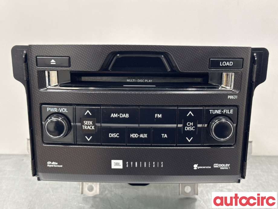 Bilstereo til Toyota Land Cruiser 150, 2010-2013 (Fase 1)  (TOYOTA|8612060B80)