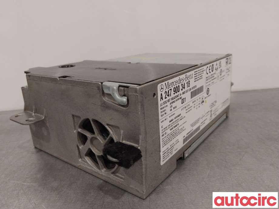 Bilstereo til Mercedes EQB 2022-->> (MERCEDES|A2479003418)