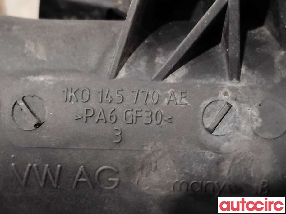 Turbo rør til VW Caddy 2010-2015 (Type III, Fase 2) (VOLKSWAGEN|1K0145770AE|)