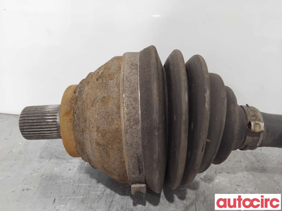 Drivaksel venstre foran til VW Caddy 2010-2015 (Type III, Fase 2)  (VOLKSWAGEN|2K3407271BX||2K3407271B)