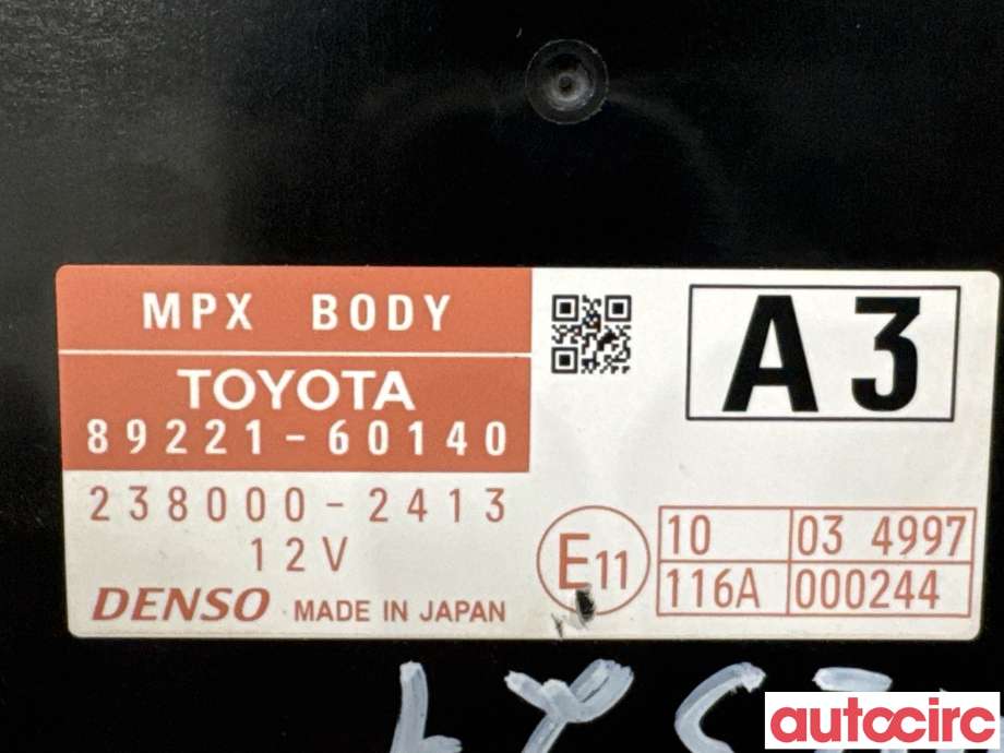 Styreenhet diverse til Toyota Land Cruiser 150 2010-2013 (Fase 1) (TOYOTA|8273060160|238000-2413|8273060170)