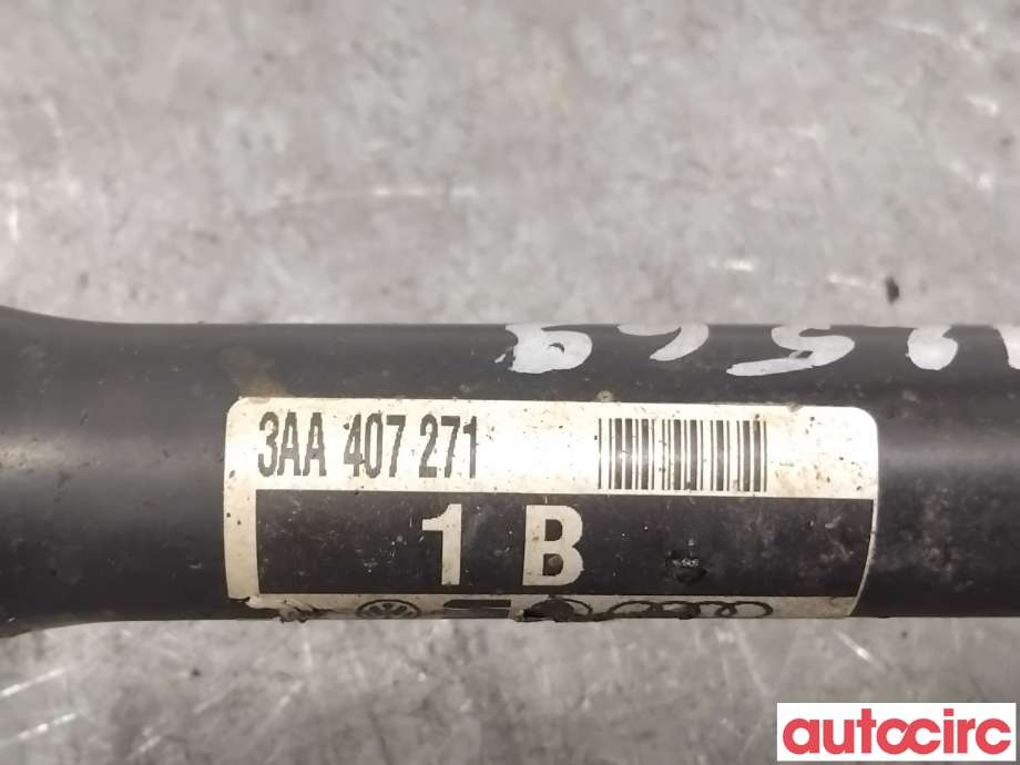 Drivaksel venstre foran til VW Caddy 2010-2015 (Type III, Fase 2)  (3AA407451X||3AA407271)
