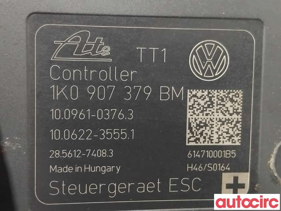 ABS sentral til VW Caddy 2010-2015 (Type III, Fase 2) (1K0614517ED|100961-03763)