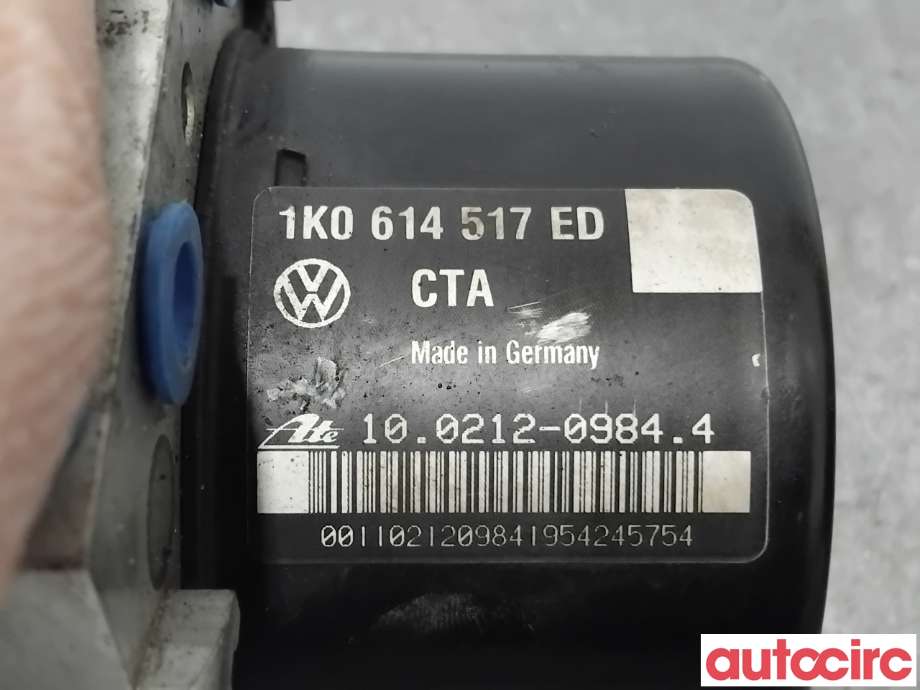 ABS sentral til VW Caddy 2010-2015 (Type III, Fase 2) (1K0614517ED|100961-03763)