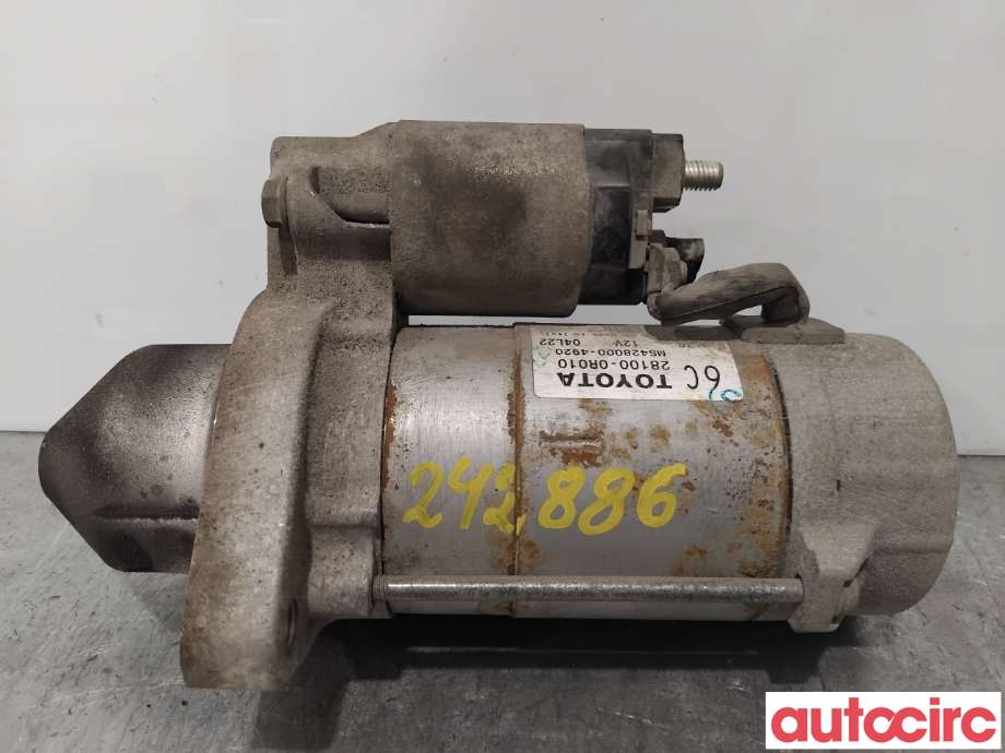 Starter diesel til Toyota Verso, 2009-2016 (Type III)  (TOYOTA|281000R010)