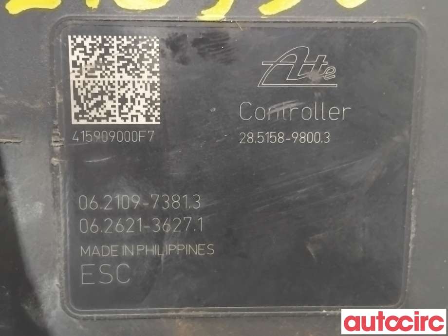 ABS sentral til Mitsubishi Outlander 2015-->> (Type III, Fase 2)  (MITSUBISHI|4670A234|062109-73813|4670B233)