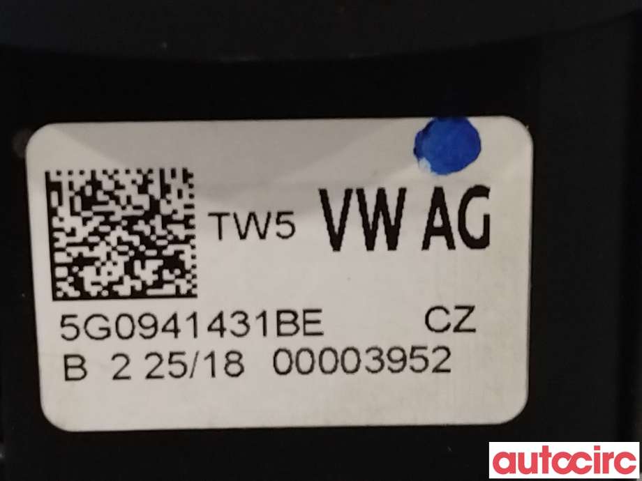 Bryter lys til VW e-Golf 2017-2020 (Fase 2)  (VOLKSWAGEN|5G0941431BE)