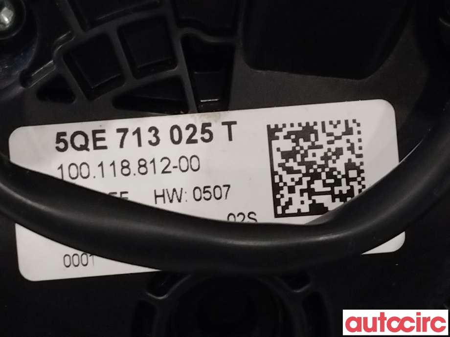 Girstang/girvelger automat til VW e-Golf 2017-2020 (Fase 2)  (VOLKSWAGEN|5QE713025T|5GE713203C)