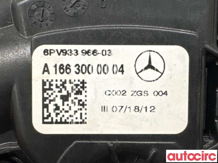 Pedal gass til Mercedes ML 2011-2015 (Fase 1) (W166) (W166) (MERCEDES|A1663000004||A292300000064)