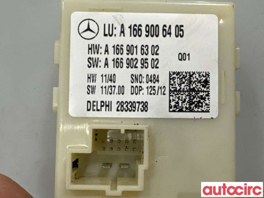 Styreenhet elektrisk bakluke til Mercedes ML 2011-2015 (Fase 1) (W166) (W166) (MERCEDES|A1669003513|28339738|A1669006405)