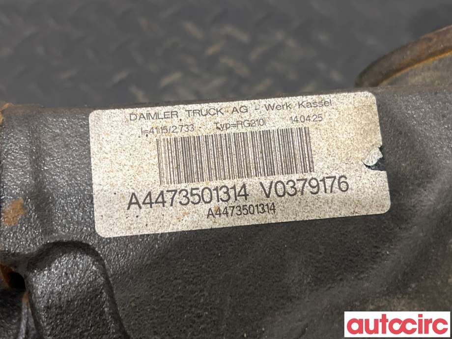 Kardang klokke bak til Mercedes Vito 2014-->> (W447) (W447) (MERCEDES|A4473501314)