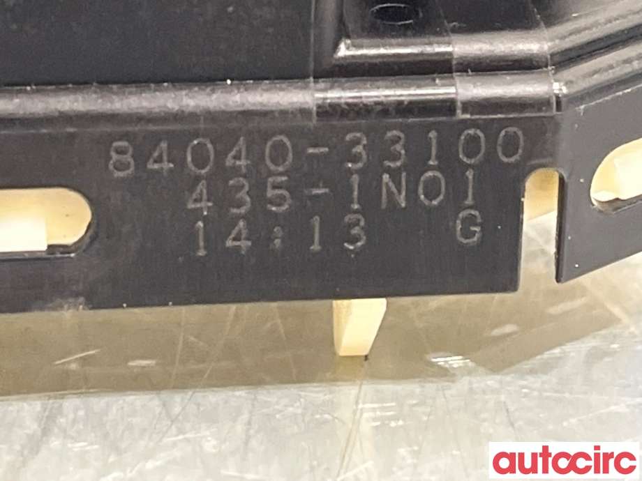 Bryter ruteheis til Toyota Land Cruiser 150 2010-2013 (Fase 1)  (TOYOTA|8404033100|84040-33100)