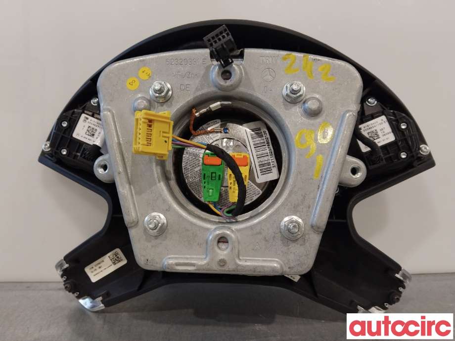 Airbag rattpute til Mercedes E-Klasse 2009-2013 (Fase 1) (W212) (W212) (MERCEDES|A2128600102|A21286001029116)