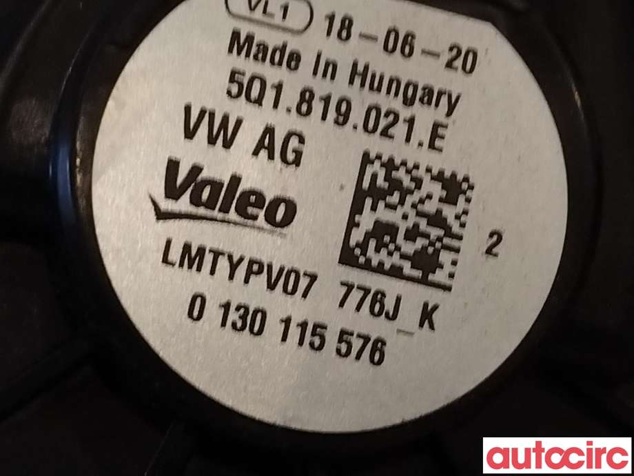 Varmeapparat motor til VW e-Golf 2017-2020 (Fase 2)  (VOLKSWAGEN|5Q1819021E||5Q1819021H)
