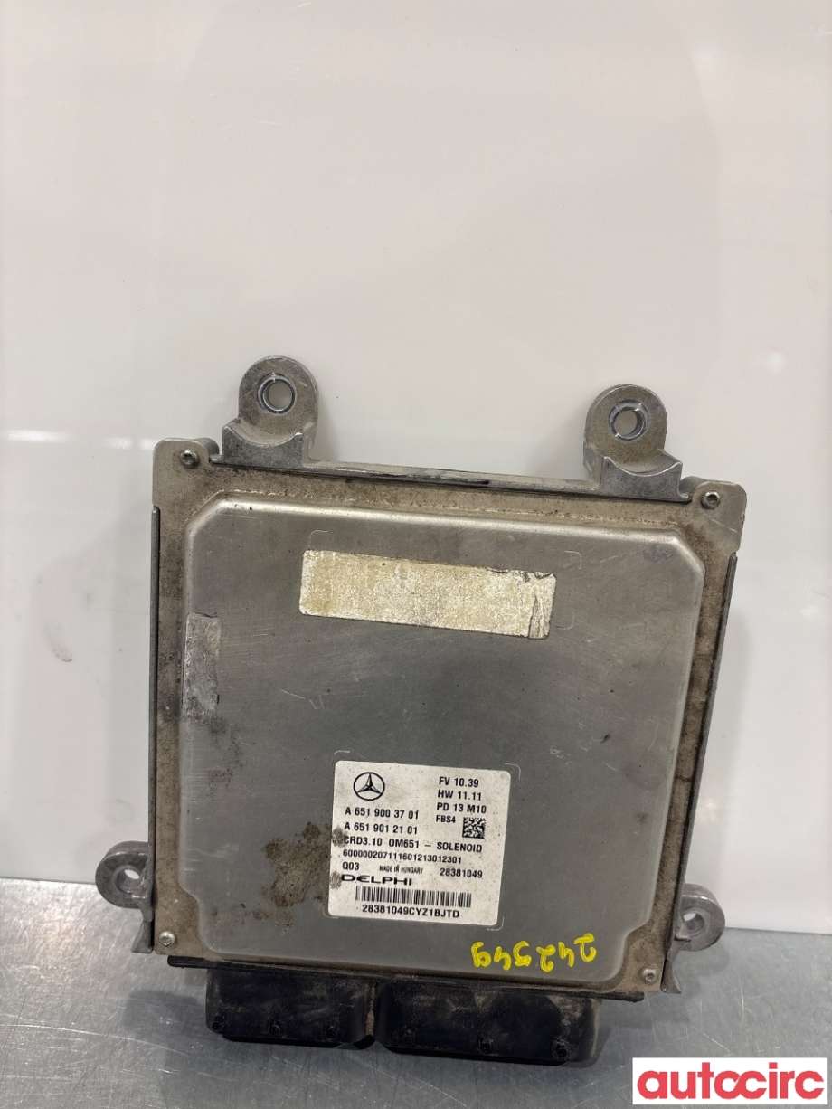 Styreenhet motor til Mercedes E-Klasse, 2013-2016 (Fase 2) (W212) (W212) (MERCEDES|A6519003701)