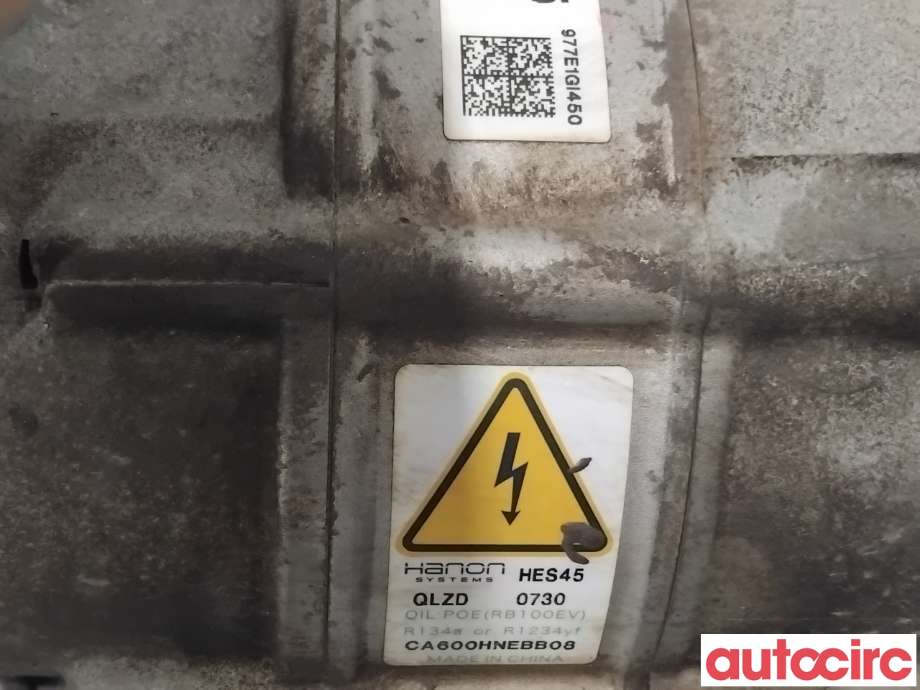 Aircondition kompressor til Hyundai Ioniq 5 2021-->> (HYUNDAI|97729GI450|CA600HNEBB08|977E1GI450)