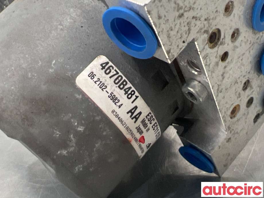 ABS sentral til Mitsubishi Outlander 2015-->> (Type III, Fase 2)  (MITSUBISHI|4670B482|062109-88223|4670B481)
