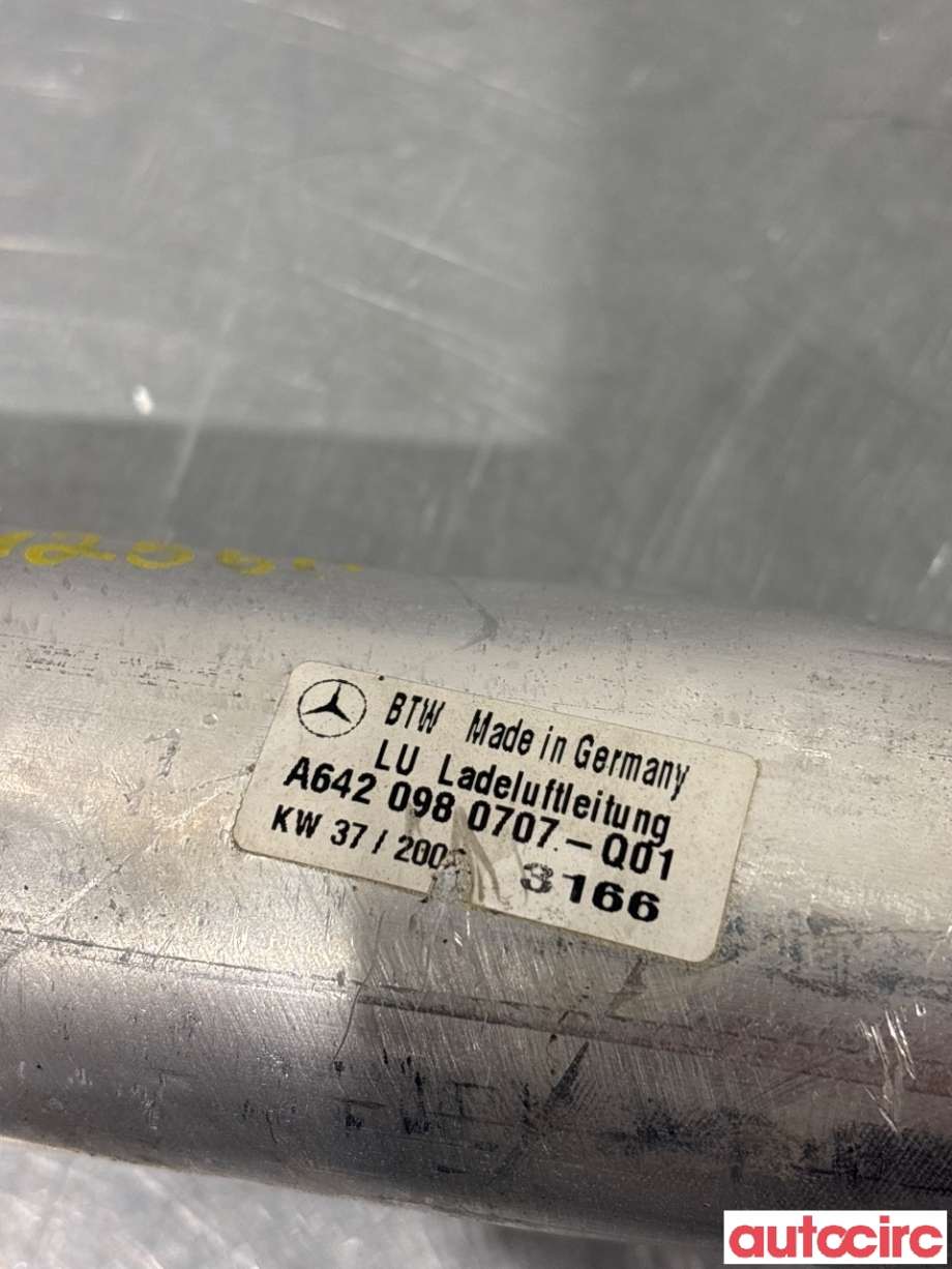 Turbo rør til Mercedes CLS 2004-2010 (C219) (C219) (MERCEDES|A6420980707)