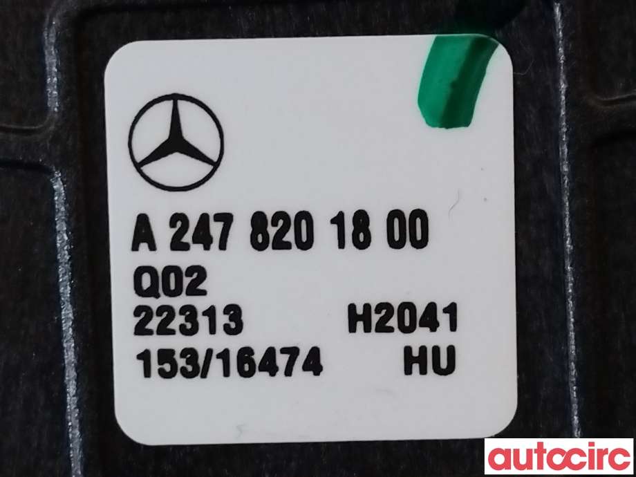 Bilstereo høyttaler til Mercedes EQB 2022-->>  (MERCEDES|A2478201800)