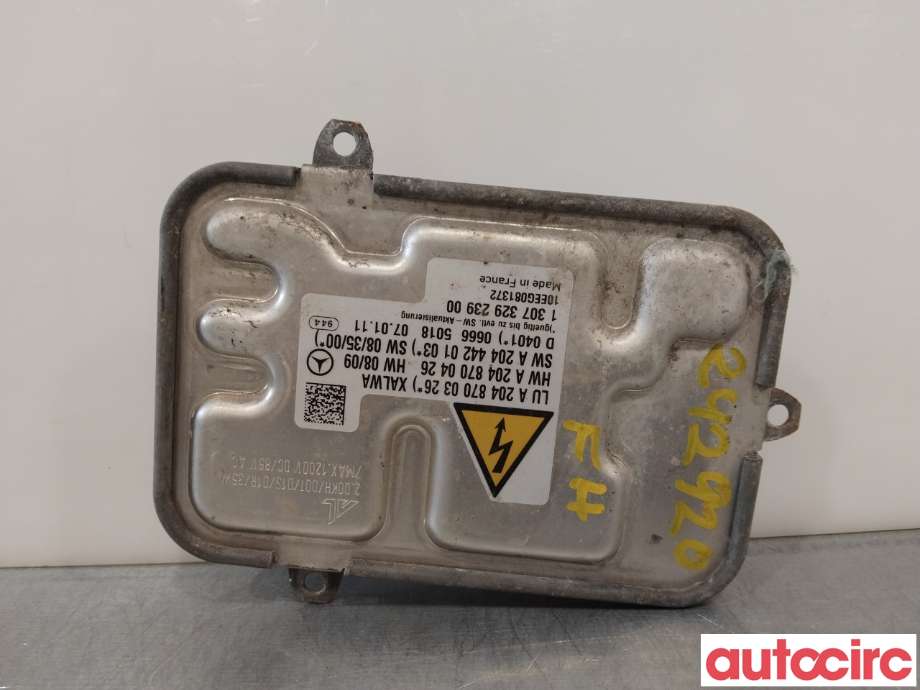 Styreenhet xenon/ballast til Mercedes C-Klasse 2011-2014 (Fase 2) (W204) (W204) (MERCEDES|A2048700326)