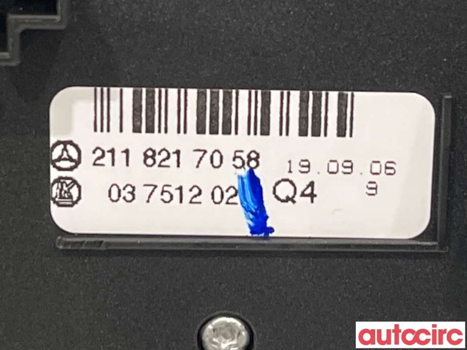 Bryter diverse til Mercedes CLS 2004-2010 (C219) (C219) (MERCEDES|A2118217058)