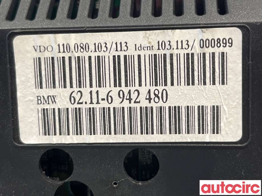 Instrumentpanel til BMW 7-Serie 2000-2008 (E65/E66/E67/E88) (E65/E66/E67/E88) (BMW|62119140813|6211942480)