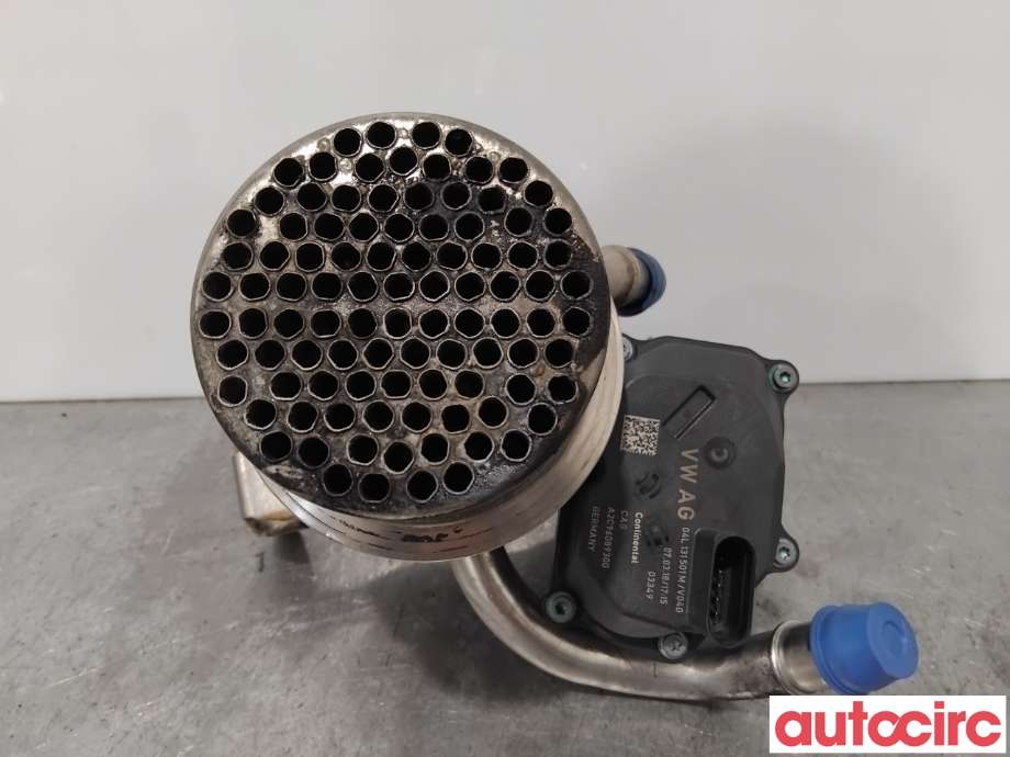 EGR-ventil til VW Tiguan 2016-2020 (Type II, Fase 1)  (VOLKSWAGEN|04L131512BQ|A2C96089300|04L131501M)