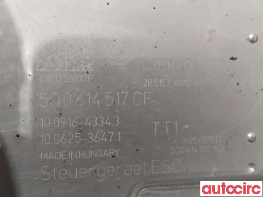 ABS sentral til VW Tiguan 2016-2020 (Type II, Fase 1)  (VOLKSWAGEN|5Q0614517CF|100916-43343|5Q0614517FK)
