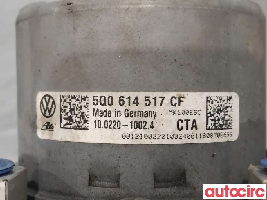 ABS sentral til VW Tiguan 2016-2020 (Type II, Fase 1)  (VOLKSWAGEN|5Q0614517CF|100916-43343|5Q0614517FK)