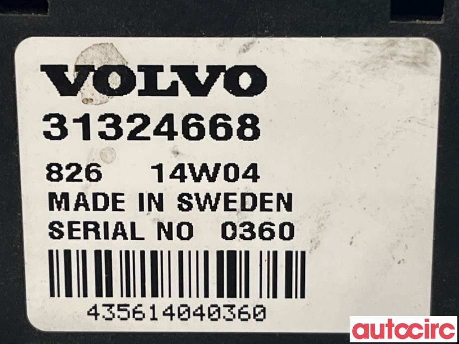 Diverse deler til Volvo XC60 2014-2017 (Type I, Fase 2)  (VOLVO|31494702|31324668)