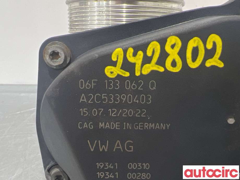 Spjeldhus til Audi Q3 2011-2014 (Type I, Fase 1) (AUDI|06F133062Q|A2C53390403)