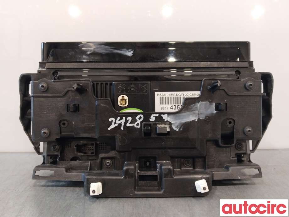 Multimedia display (MCU - Media Controller Unit) til Peugeot 508 2018-->> (Type II)  (PEUGEOT|9835045580|9817435380)
