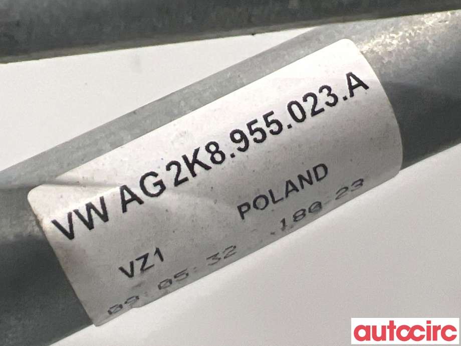 Viskermotor frontrute til VW Caddy 2020-->> (Type IV)  (VOLKSWAGEN|2K8955023A|2K8955113)