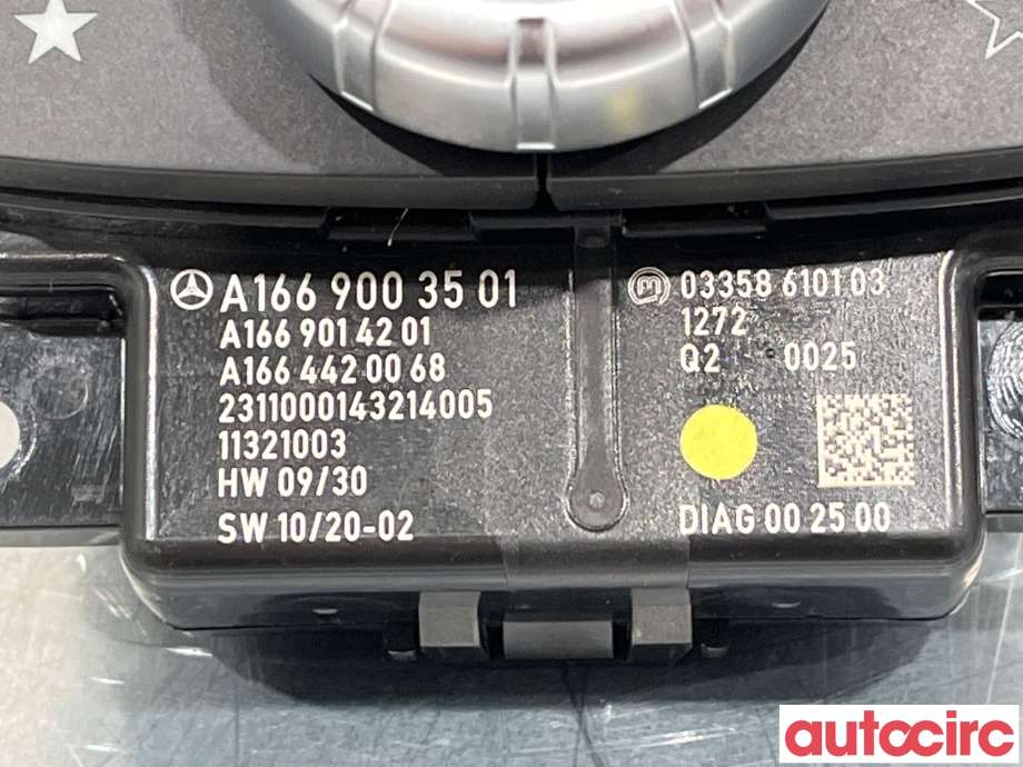 Bryter diverse til Mercedes ML 2011-2015 (Fase 1) (W166) (W166) (MERCEDES|A1669003501)