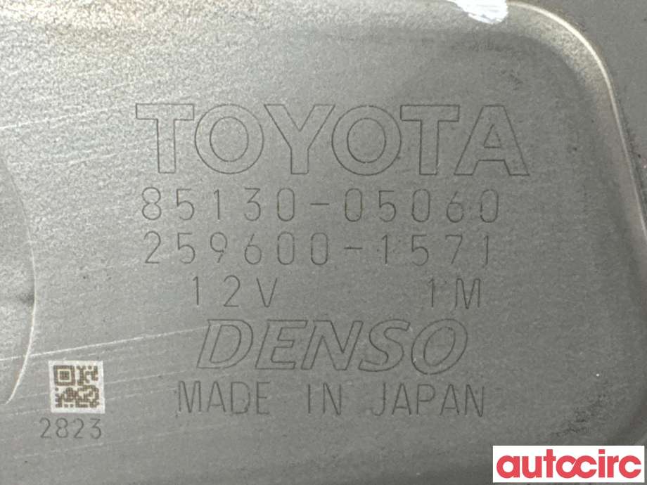 Viskermotor bakrute til Toyota Avensis 2009-2015 (Type III, Fase 1) (TOYOTA|8513005060|259600-1571|85130-05060)