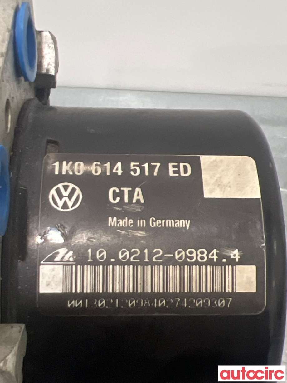 ABS sentral til VW Caddy 2010-2015 (Type III, Fase 2)  (VOLKSWAGEN|1K0614517ED|100961-03763)