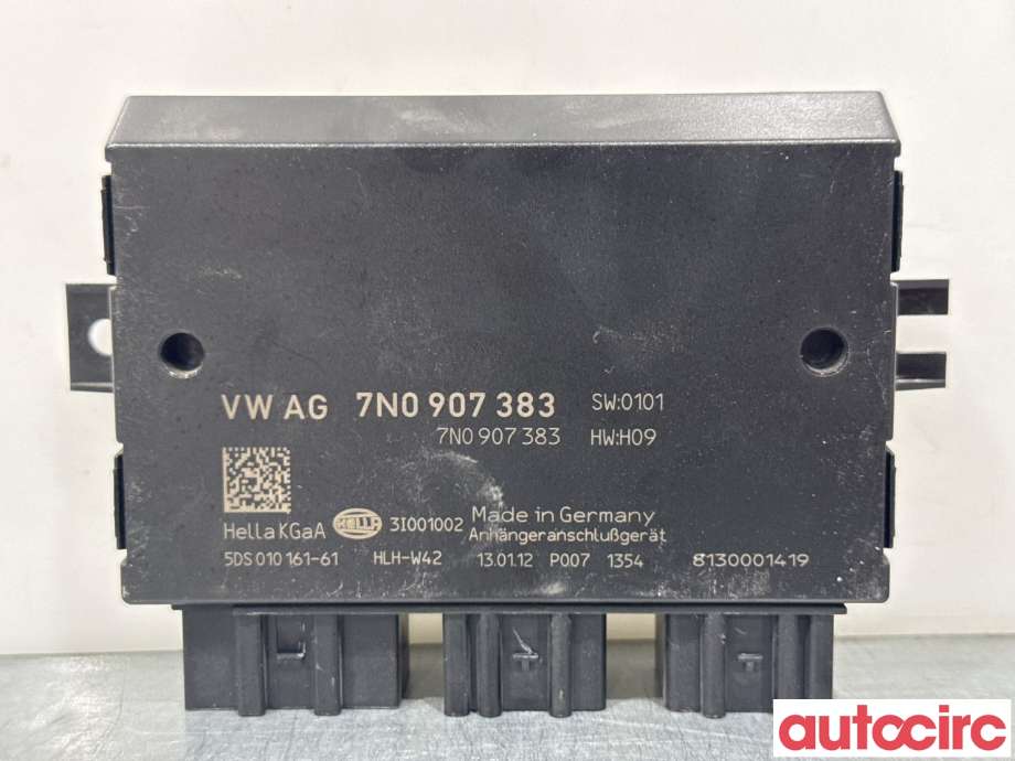 Styreenhet hengerfeste til VW Passat, 2011-2015 (B7) (B7) (VOLKSWAGEN|7N0907383A)