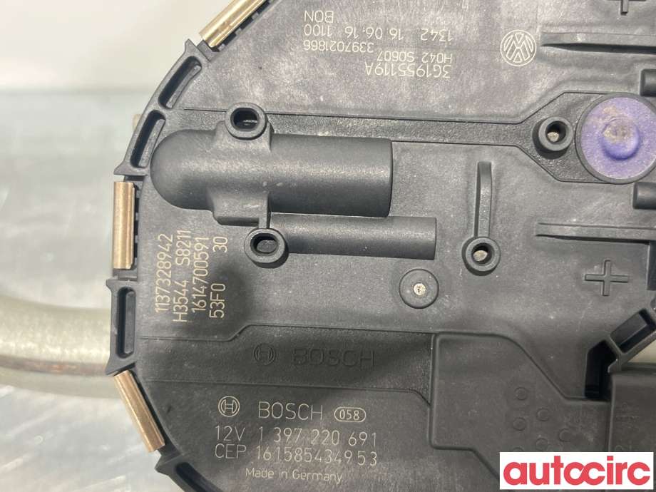 Viskermotor frontrute til VW Passat 2015-2019 (Fase 1) (B8) (B8) (VOLKSWAGEN|3G1955023D|1397220691|3G1955023L)