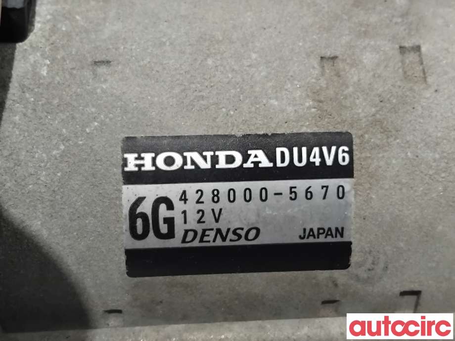 Starter diesel til Honda CR-V 2007-2012 (Type III)  (HONDA|31200-RL0-G51|428000-5670|DU4V6)
