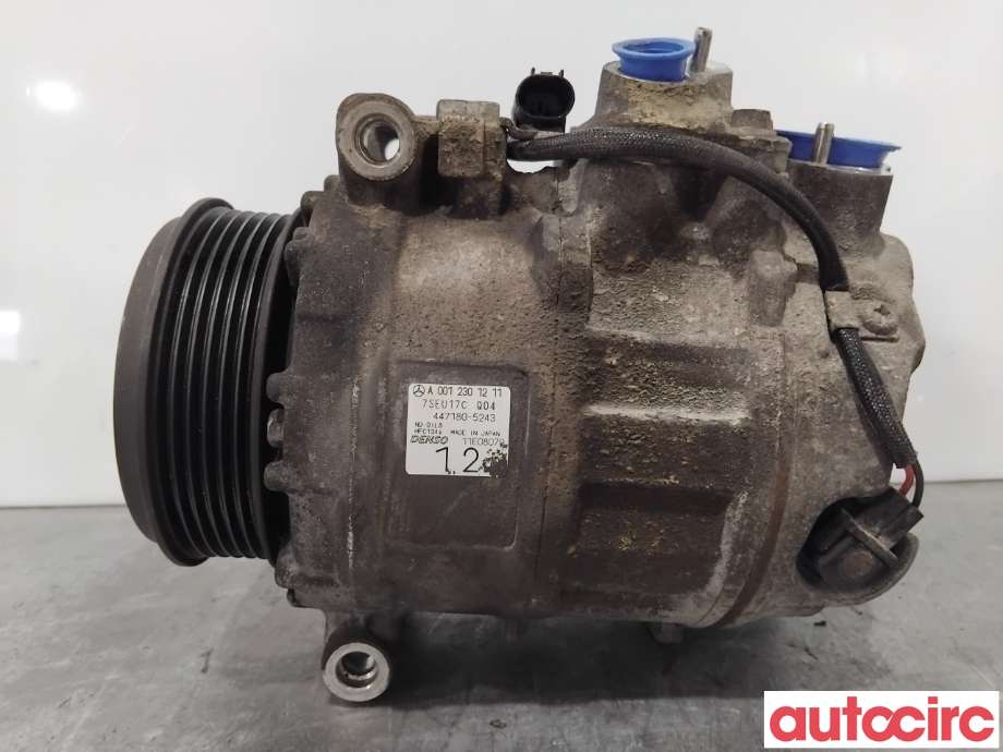 Aircondition kompressor til Mercedes E-Klasse 2002-2006 (Fase 1) (W211) (W211) (MERCEDES|A0012301211|447180-5243)