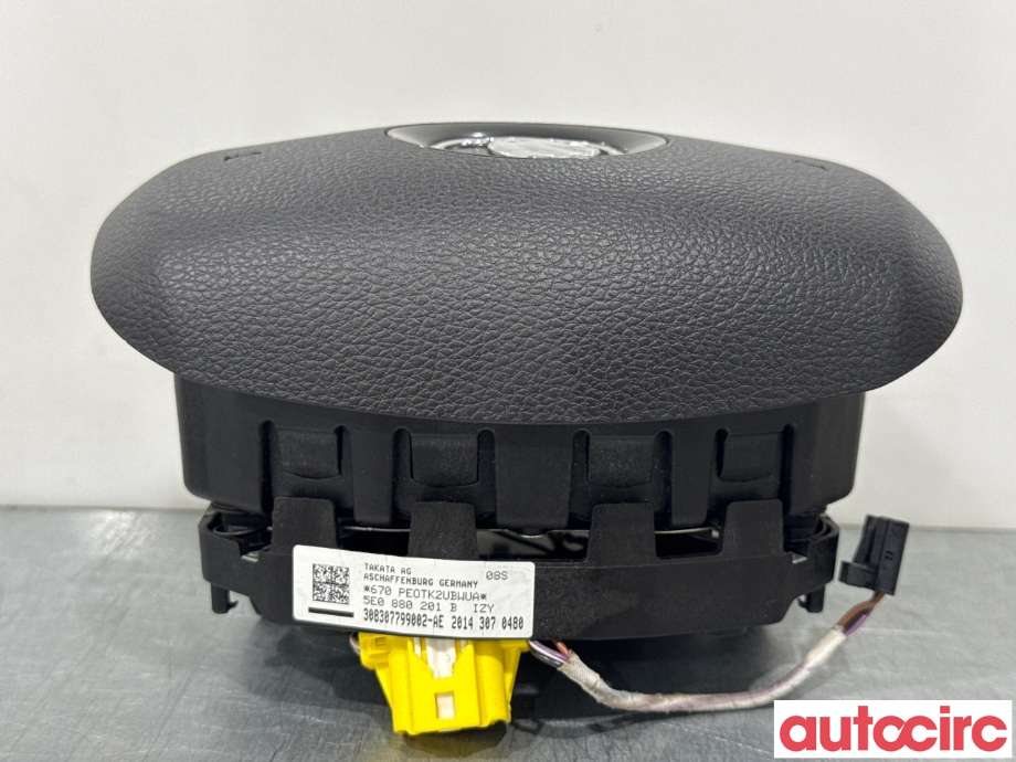 Airbag rattpute til Škoda Octavia 2013-2016 (Type III, Fase 1)  (SKODA|5E0880201B||6V0880201AF)