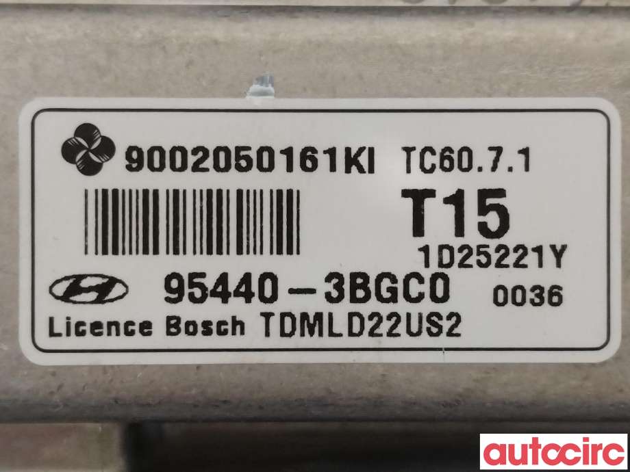 Styreenhet girkasse til Hyundai Santa Fe 2012-2020 (Type III)  (HYUNDAI|954403BGC0)