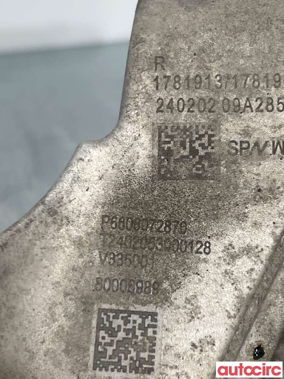 Hjulspindel høyre foran til Volvo EX30 2023-->>  (VOLVO|80006989|6608072870)