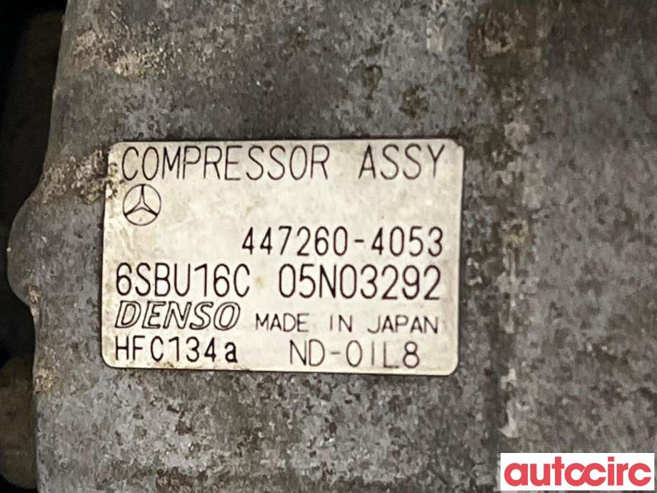 Aircondition kompressor til Mercedes ML 2011-2015 (Fase 1) (W166) (W166) (MERCEDES|A0032305911|447260-4053)