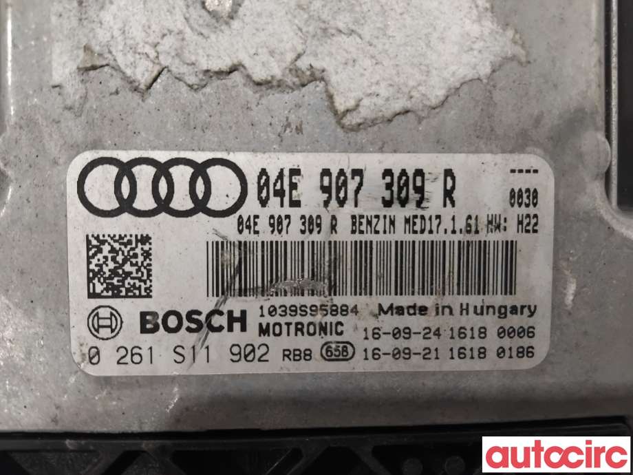 Styreenhet motor til Audi A4 2015-2019 (Type V, Fase 1) (B9) (B9) (AUDI|04E906022B|02261S11902|04E907309R)